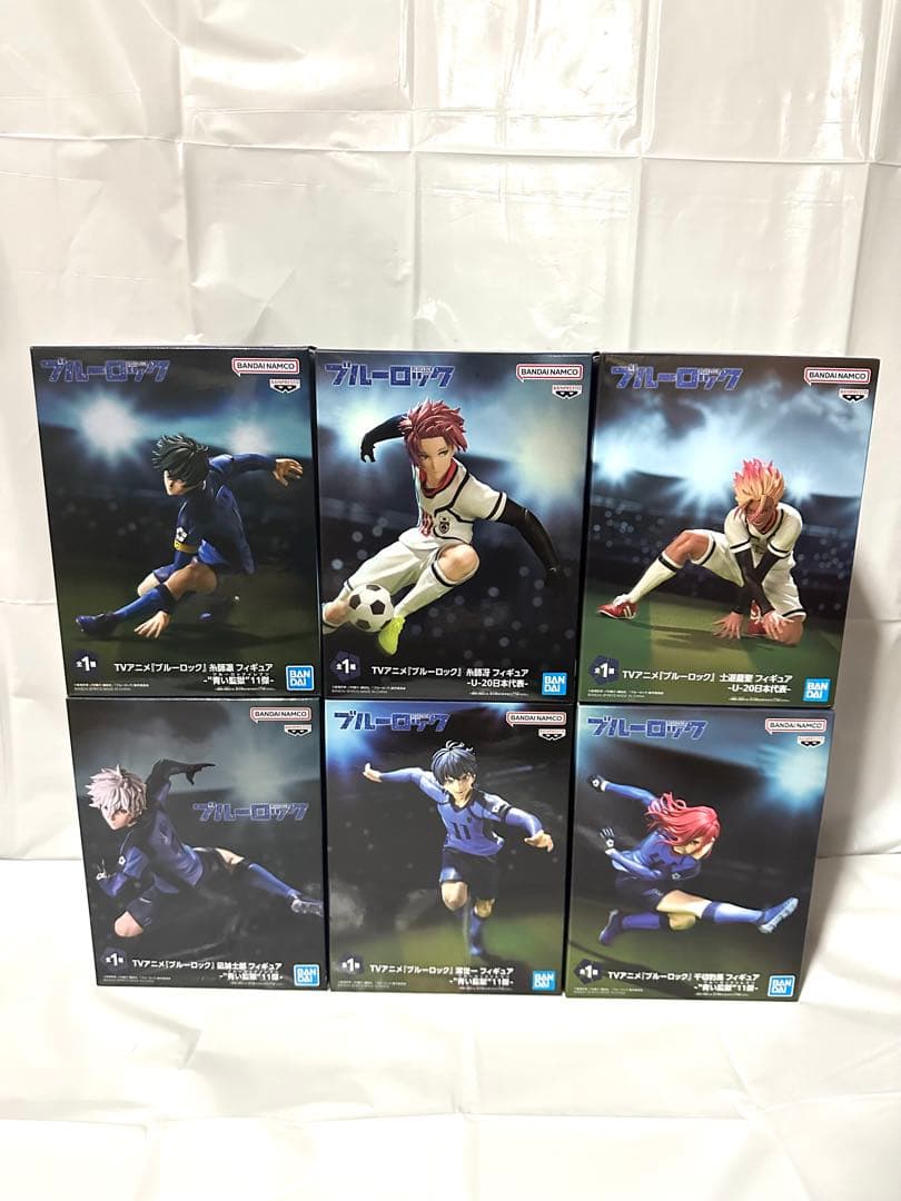 【新品未開封】ブルーロックフィギュア　まとめ売り10点　コンプリートセット