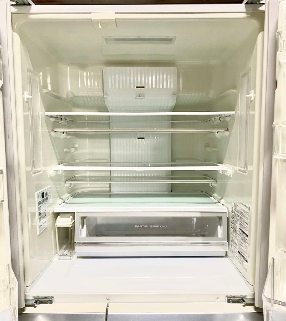 パナソニック　冷凍冷蔵庫　NR-FPM472S-W 2017年製　470L