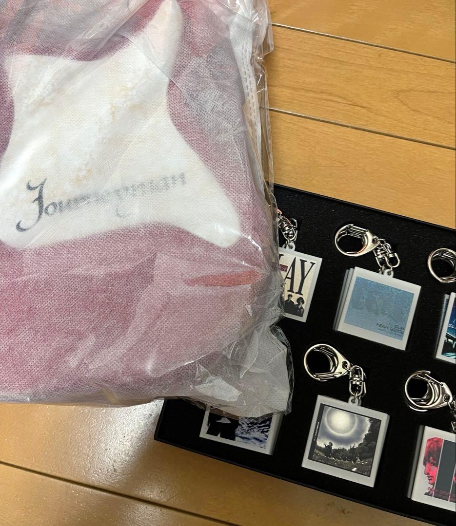 AMEX特典　GLAY 30th Anniversary キーホルダー&バッグ