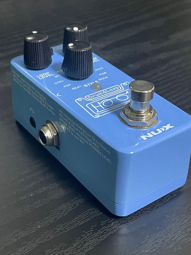 ルーパー　NUX NDL-3 HOOK ドラムループエフェクター