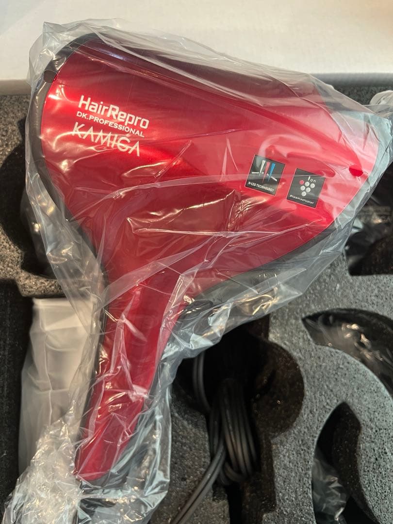 アデランス　KAMIGA カミガドライヤーAD-HR03-R イタリアンレッド