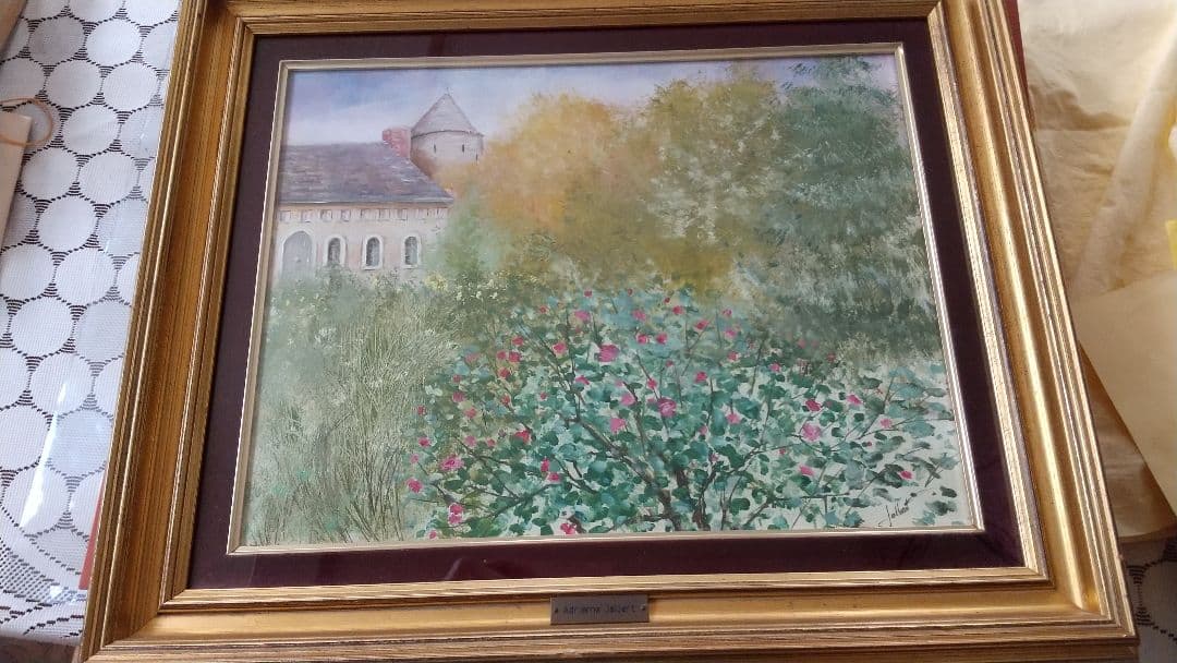 絵画　油絵　無名の画家さんです。