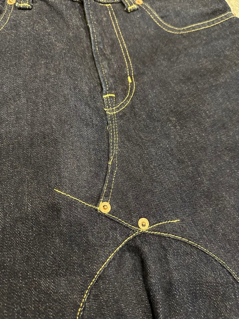 2013 初期 GANRYU サルエル デニム ガンリュウ ギャルソン S