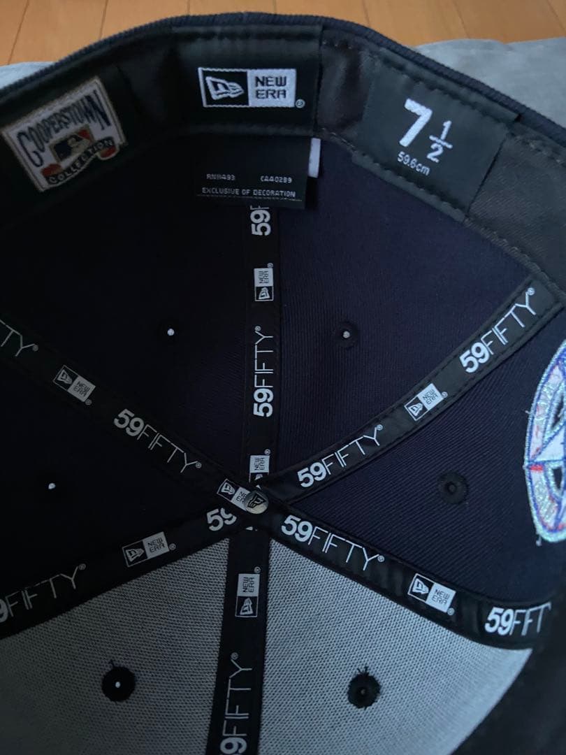 ザキャップ　別注　ヒューストンアストロズ　ニューエラ　59fifty ヤンキース