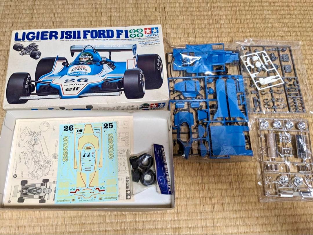 F1モデルキット 5台セット　タミヤプラモデル