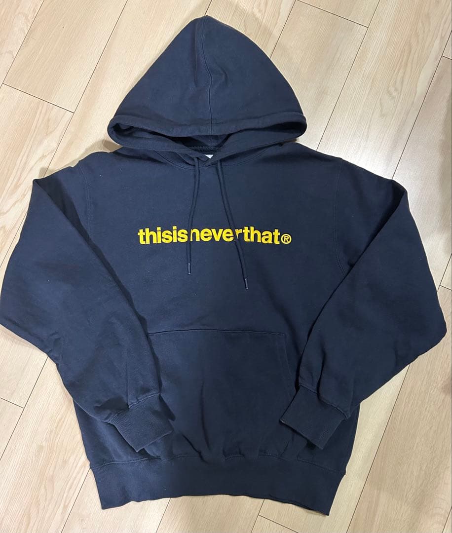 thisisneverthat ネイビー パーカー　S