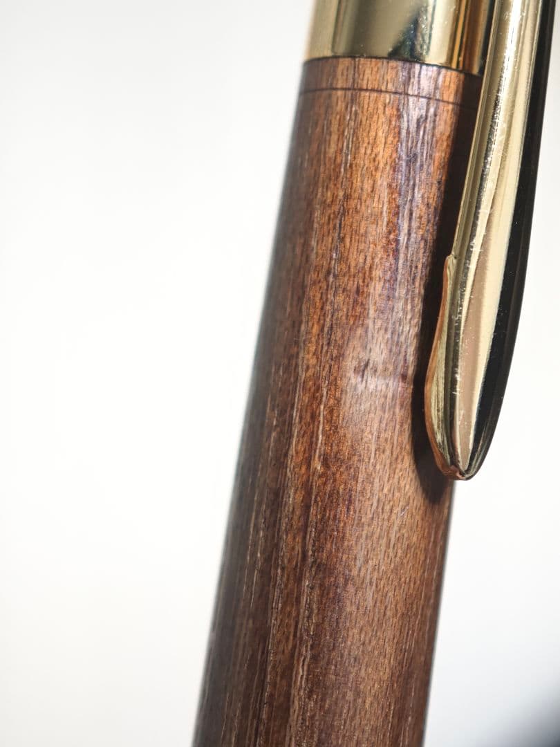 野原工芸 ボールペン 初期型 廃盤 希少 無塗装金具 名入