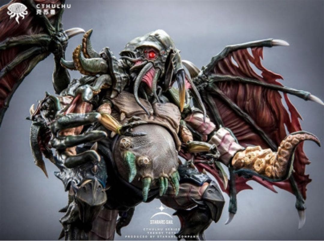 STARARC TOYS クトゥルフ PVC&ABS製 塗装済み可動フィギュア