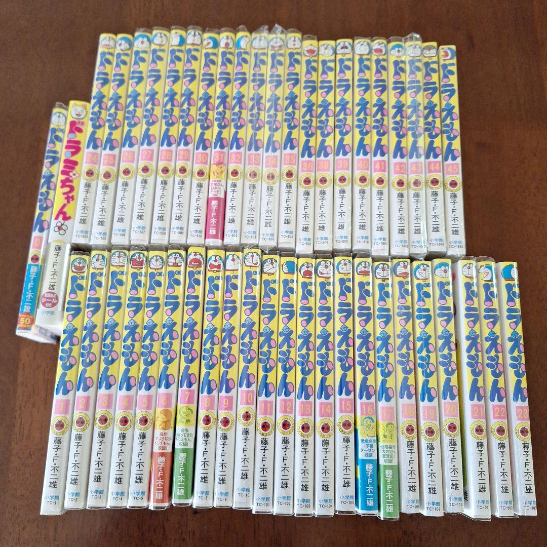 ドラえもん 44冊(全45巻のうち37巻だけなし)&2冊　未開封有り