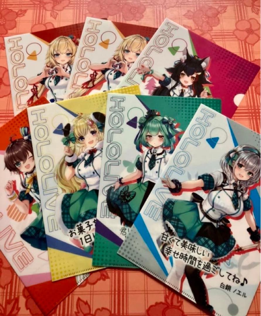 ホロライブ クリアファイル クリアポスター 58点