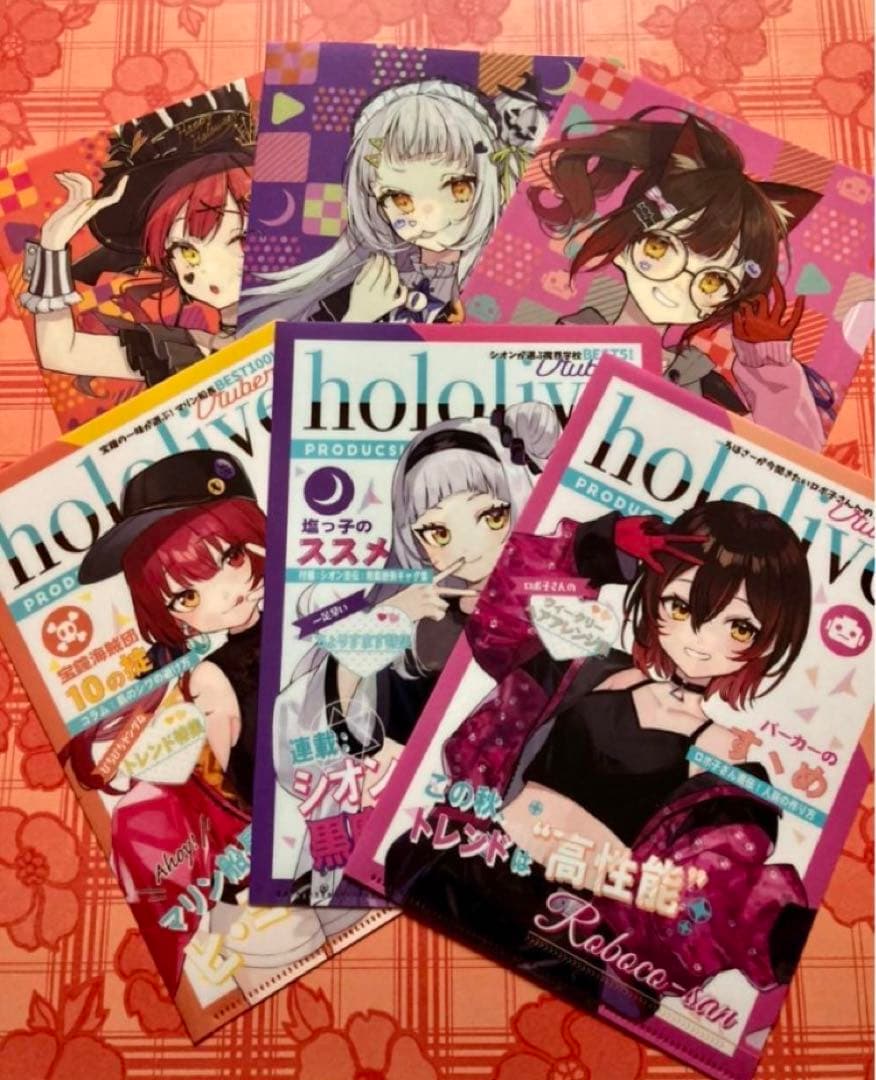 ホロライブ クリアファイル クリアポスター 58点