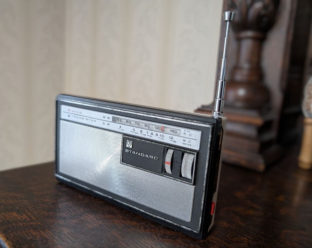 トランジスタ　ラジオ　スタンダードMODEL No.SR-H750　整備品