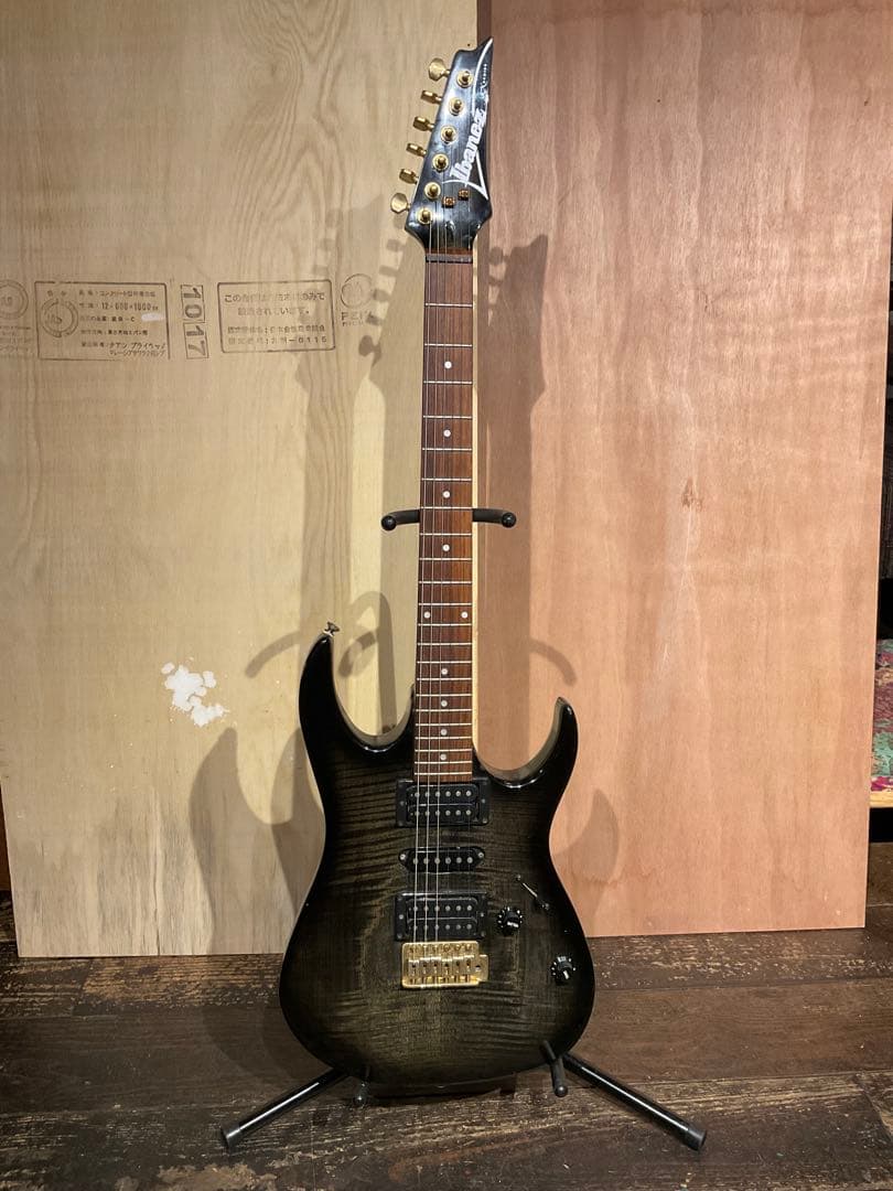 Ibanez RXシリーズ　ブラック/グリーン