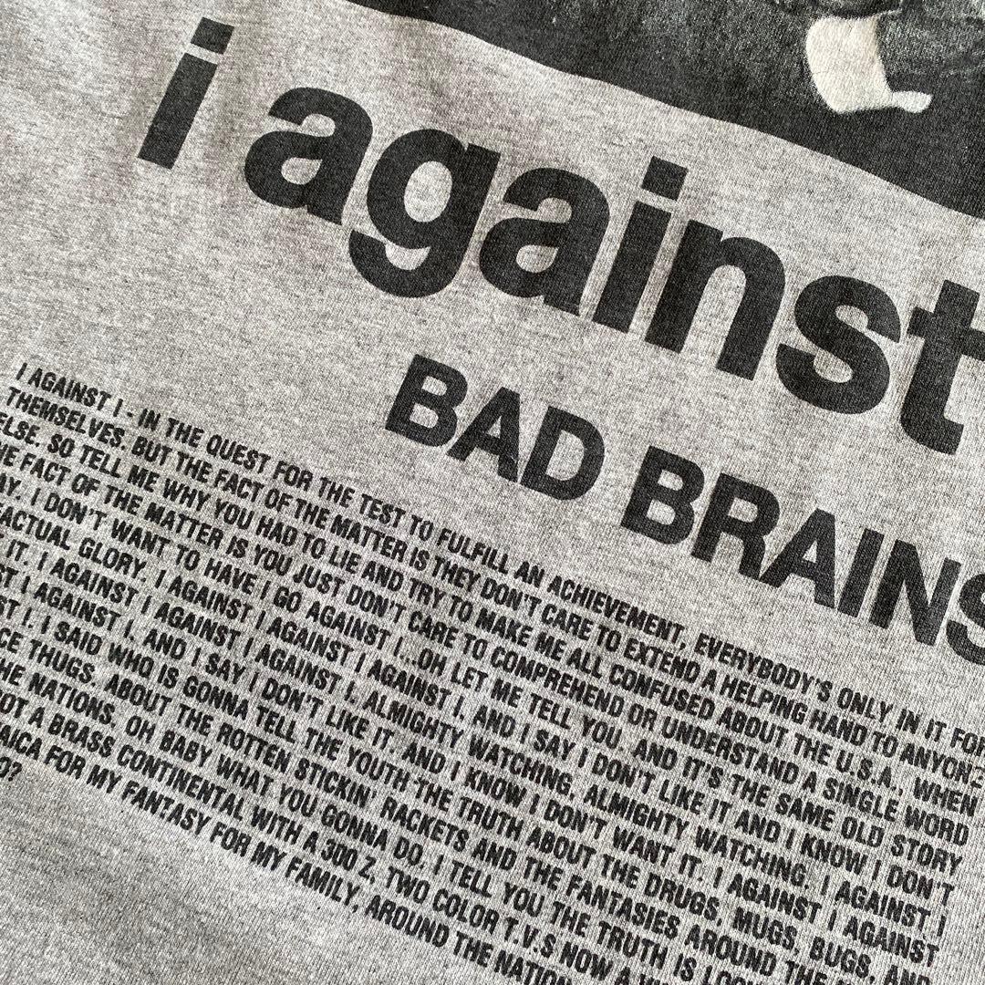 名作 Supreme Bad Brains I Against I Tee L