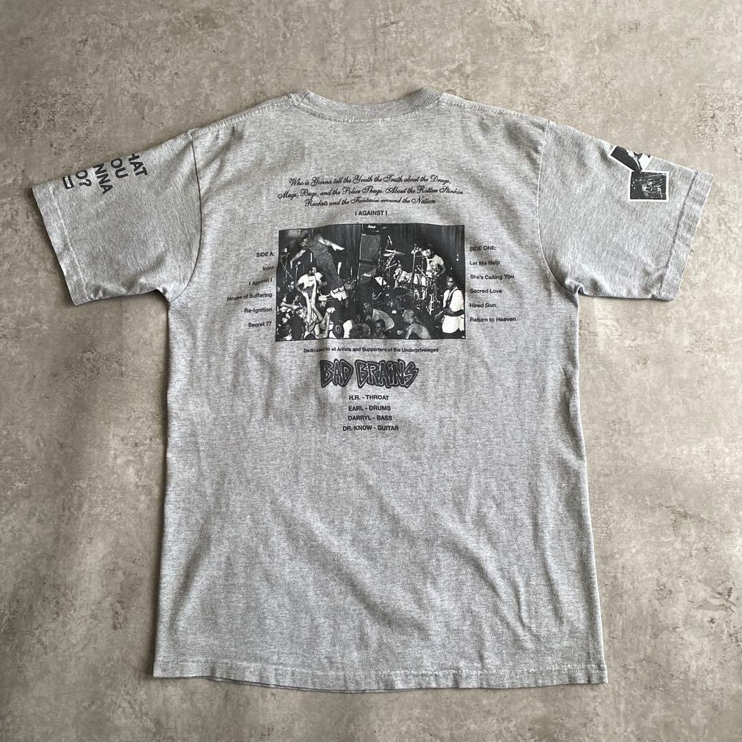 名作 Supreme Bad Brains I Against I Tee L