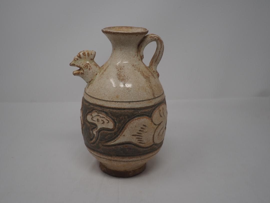 鶏首壺　水注　ニワトリ　中国