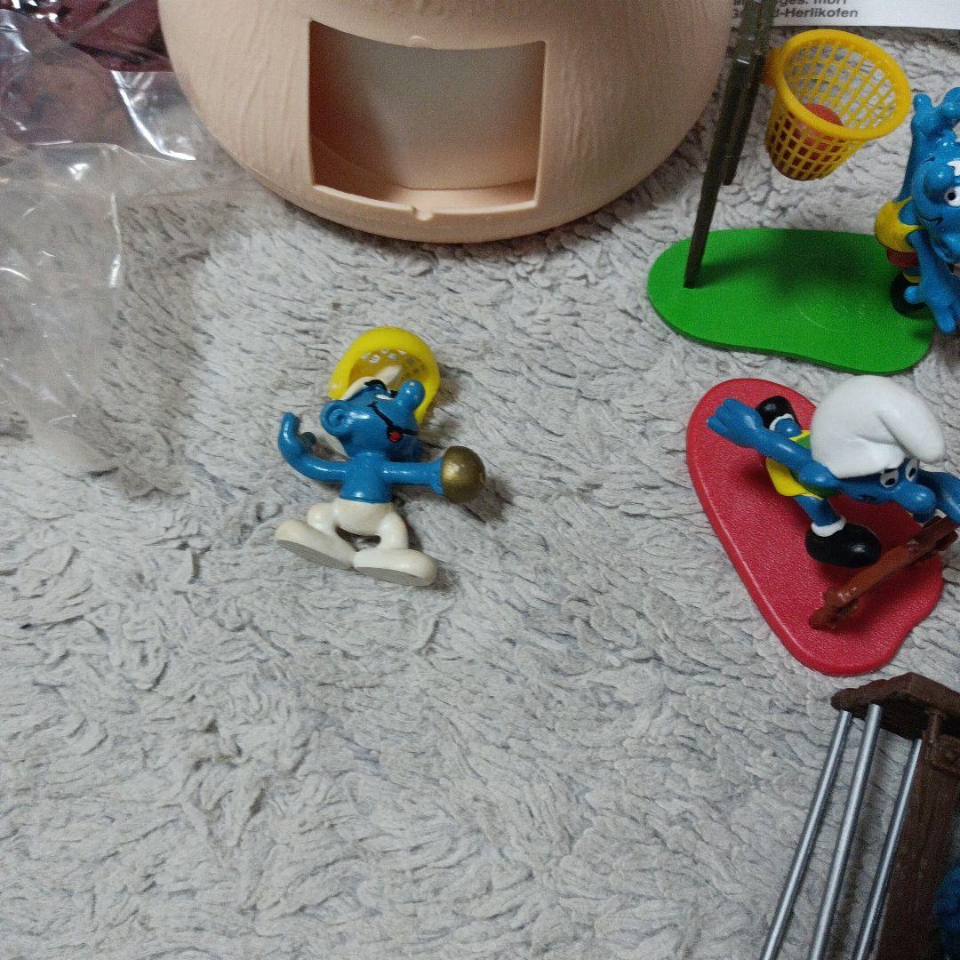 スマーフ　Schleich　フィギュア　スマーフハウス　キノコハウス