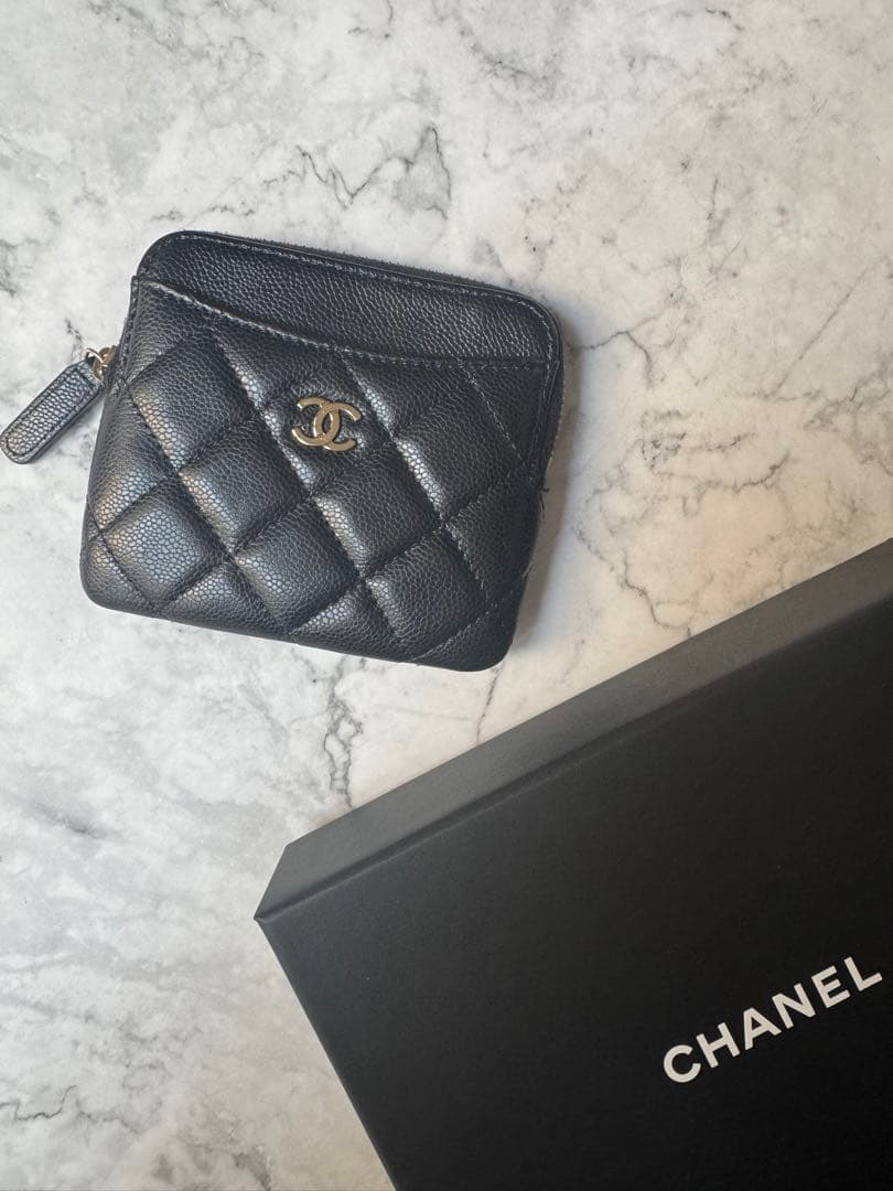 【ちょぴん様】シャネル タイムレスクラシック クラシック ジップ パース