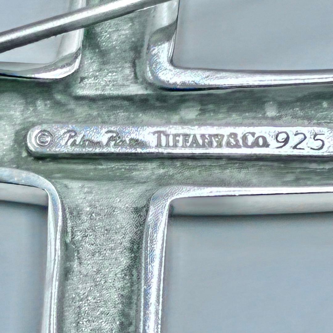 【保存袋付き】ティファニー　ラビングハート　ブローチ　ラージサイズ　925　美品