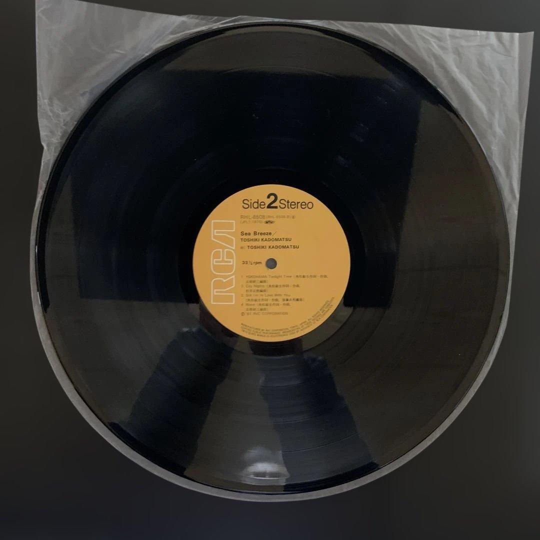 中*田様 角松敏生 『SEA BREEZE』LPレコード　国内盤 RHL-850