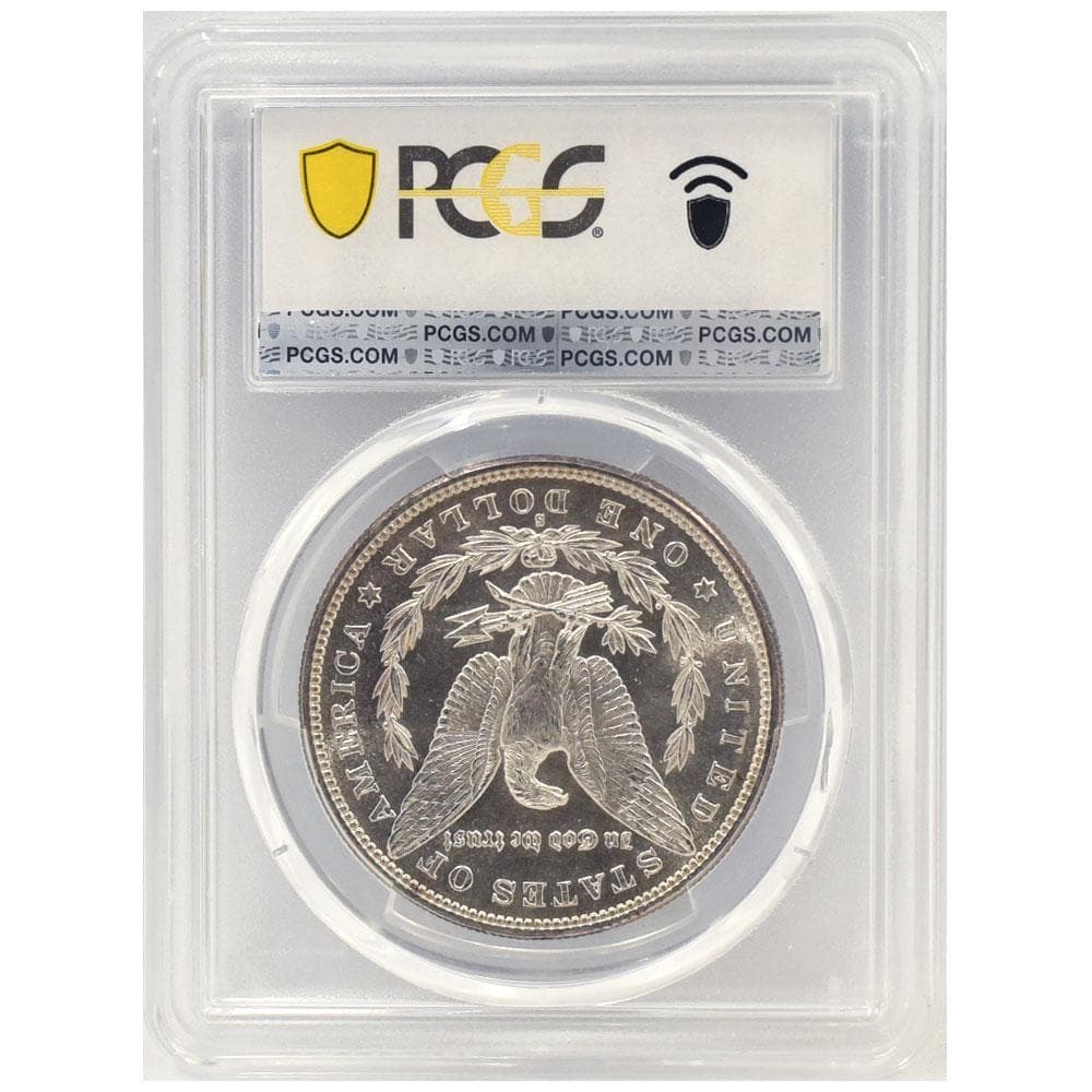 1879-S モルガンダラー銀貨・ドル MS65 PCGS認証 アメリカ 065