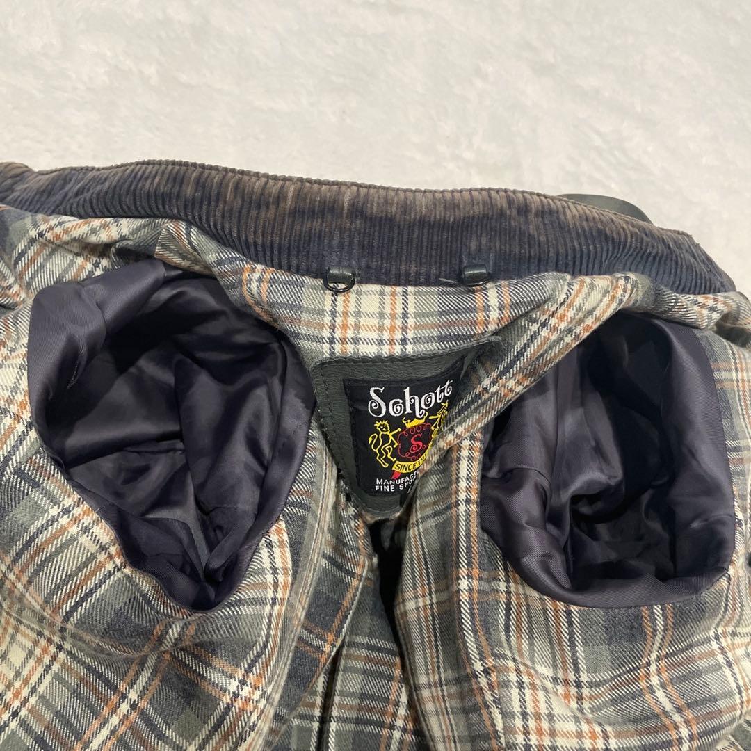 Schottライダース ショットレザージャケット牛革