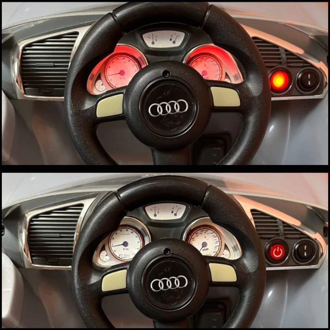 【動作確認済】アウディ 充電式　電動乗用車 Audi R8 Spyder