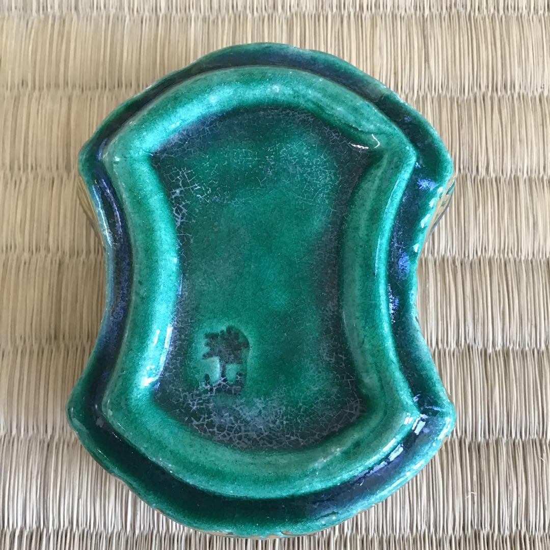 茶道具　香合　分銅亀香合　瑞山作　共箱　S149KG