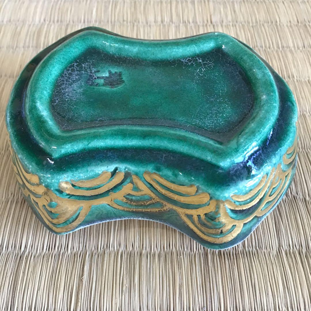 茶道具　香合　分銅亀香合　瑞山作　共箱　S149KG