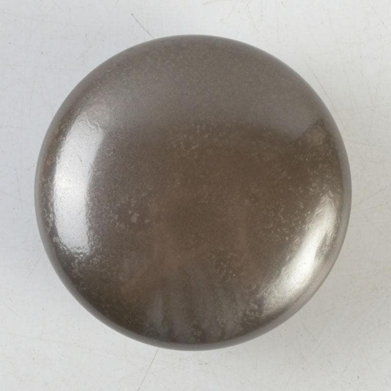 茶道具　真燁作　朧銀　かぶら香合　共箱　V　9262