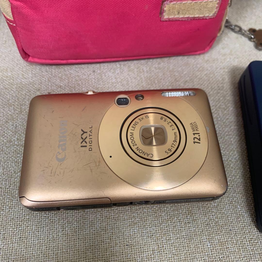 【​希少品】Canon IXY210 IS(ゴールド) 動作確認済み