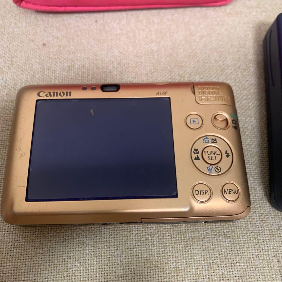 【​希少品】Canon IXY210 IS(ゴールド) 動作確認済み