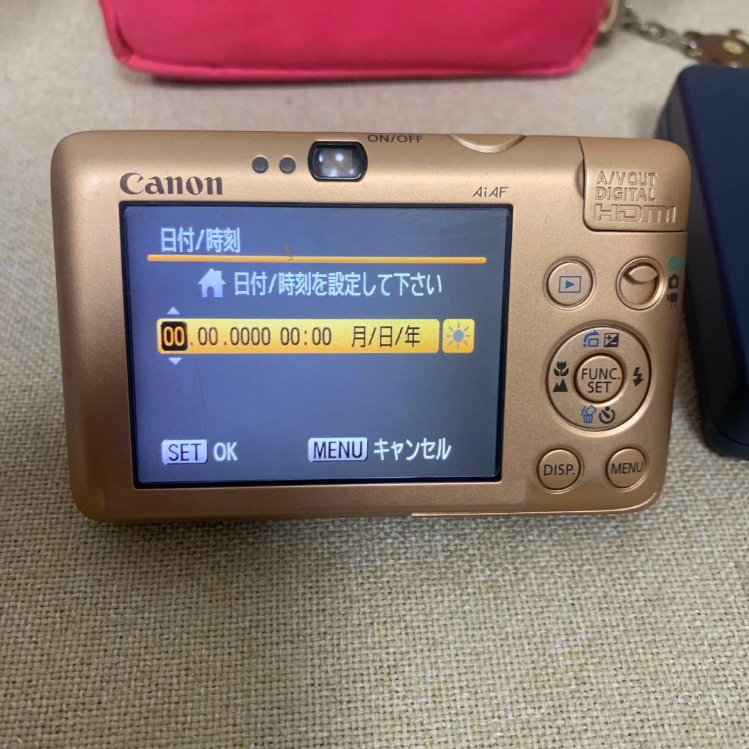 【​希少品】Canon IXY210 IS(ゴールド) 動作確認済み
