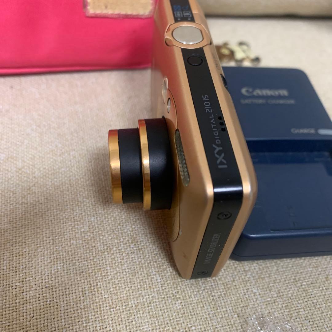 【​希少品】Canon IXY210 IS(ゴールド) 動作確認済み