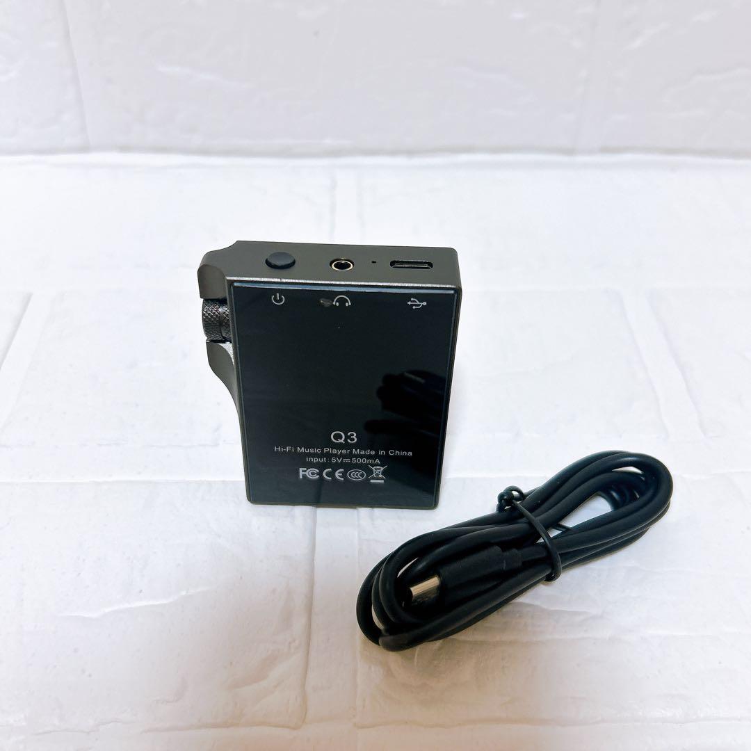 Q3 ロスレス MP3プレイヤー デジタルオーディオプレーヤー ブラック