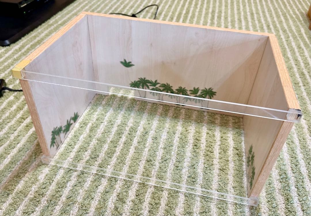 ヒョウモントカゲモドキ　レオパ　爬虫類　飼育ゲージ　一式