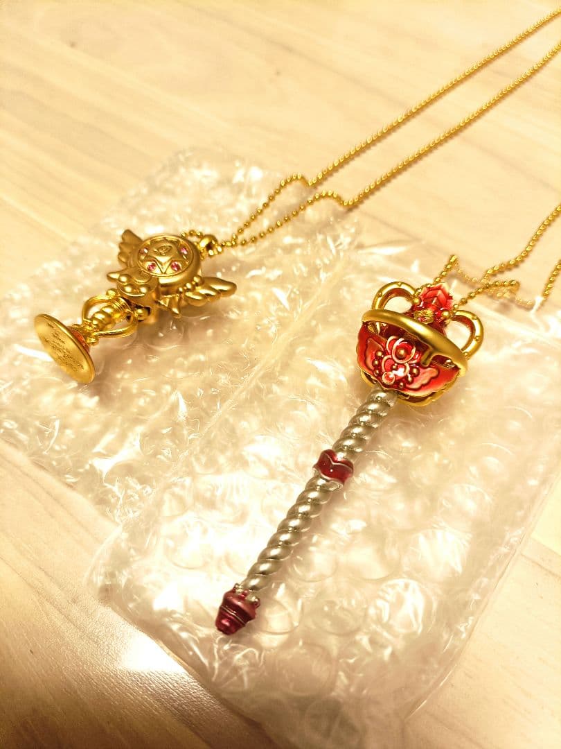 セーラームーン　Q-pot エターナルティアル & ホーリームーンカリス　セット