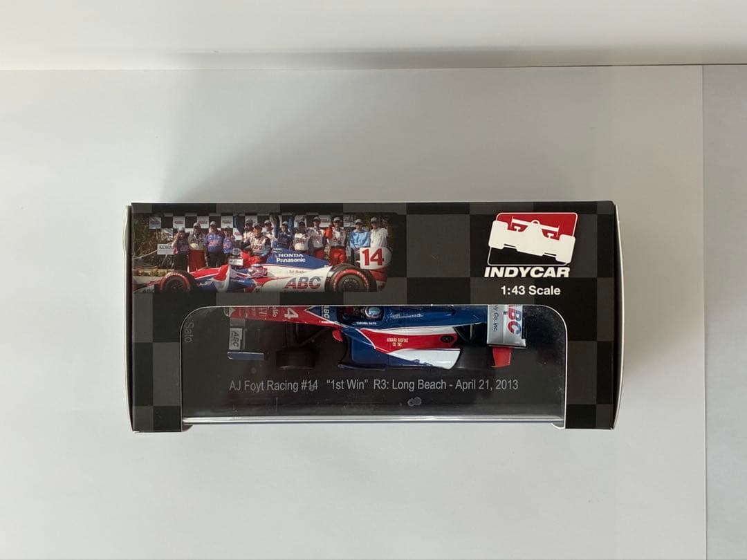 グリーンライト AJフォイトDW12 佐藤琢磨 ロングビーチGP2013