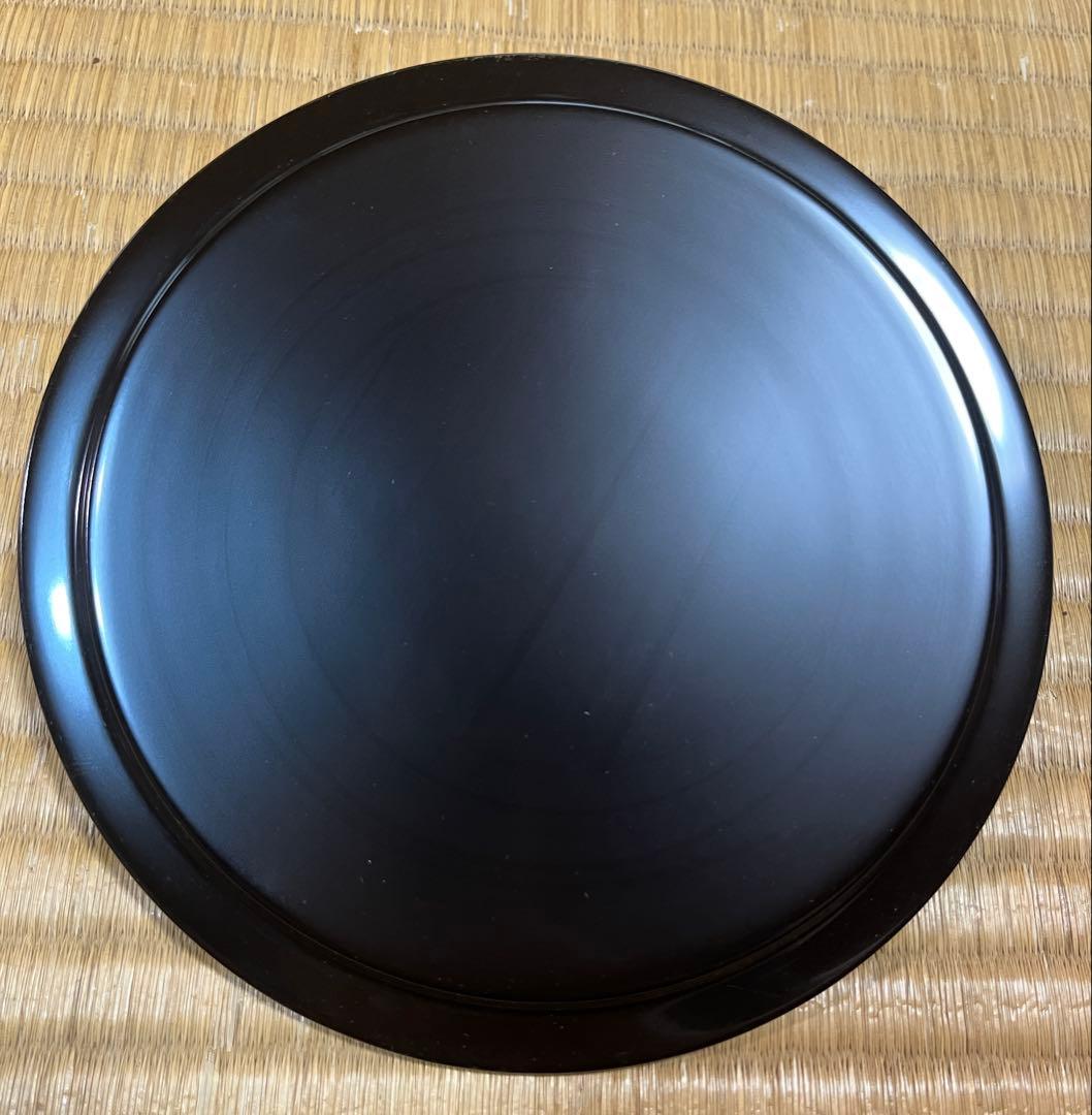 水指　『黄瀬戸　末広』『加藤景治作』『塗蓋』　共箱　茶道具