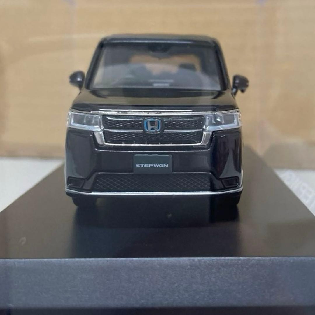 1/43 ステップワゴン　スパーダ　ミニカー　ホンダ　STEPWGN rp8 黒