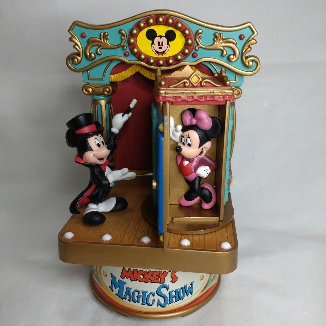 ミッキー マジックショー オルゴール エネスコ レトロ レア
