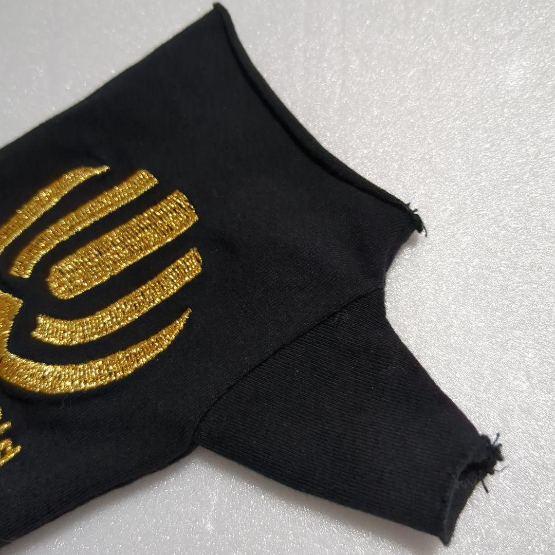 UVERworld 指なしグローブ ブラック　初代ゴールド　復活ver.