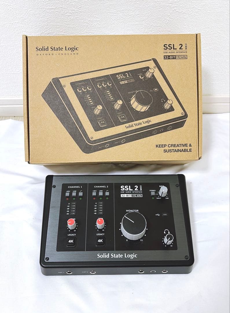 【美品】Solid State Logic SSL2 mk2