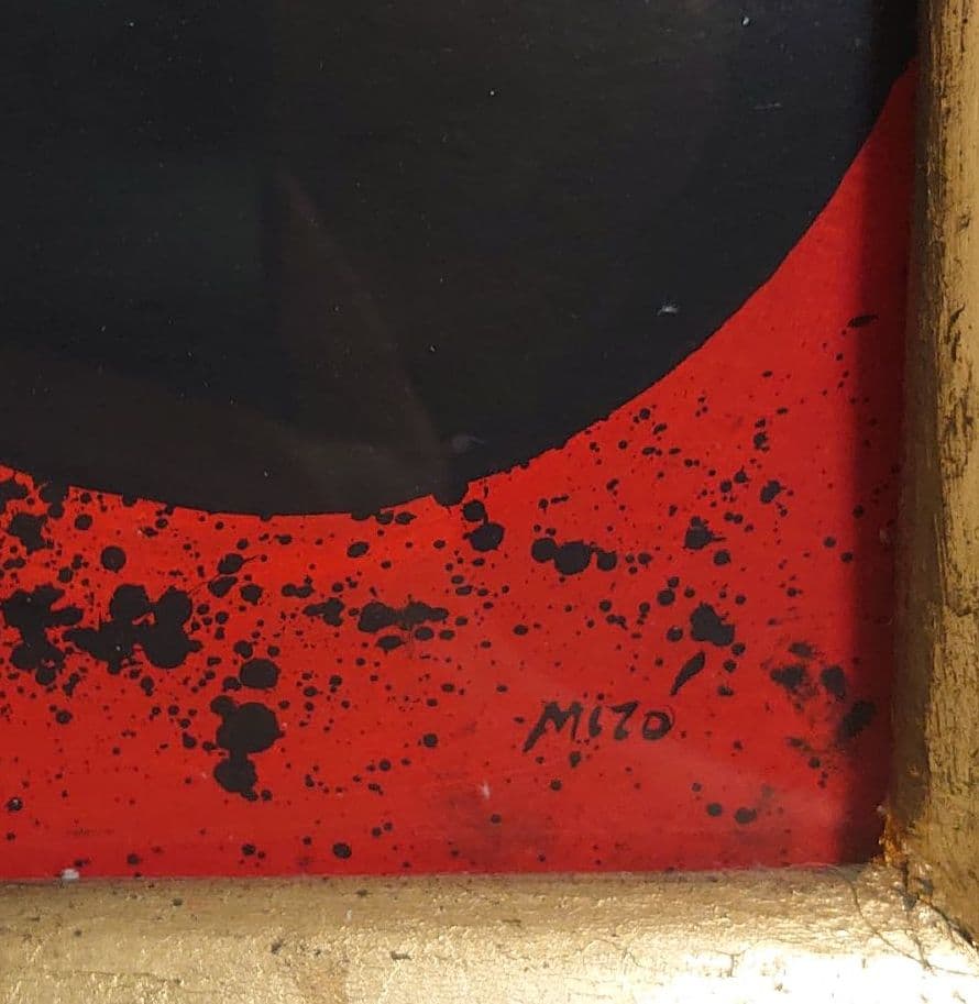 Joan Miro ジョアン・ミロ『The Matador』油彩