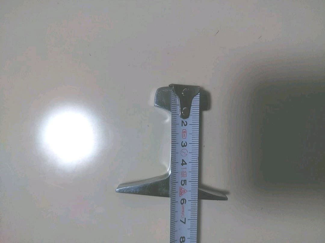 鉄道カットレールメッキ文鎮　6個セット