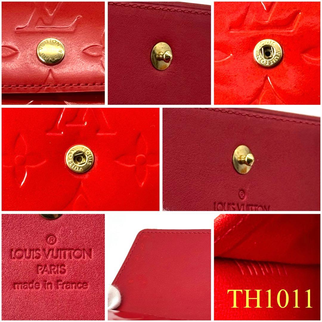 ルイヴィトン モノグラム ヴェルニ ポルトモネ ビエ カルトクレディ 折り財布