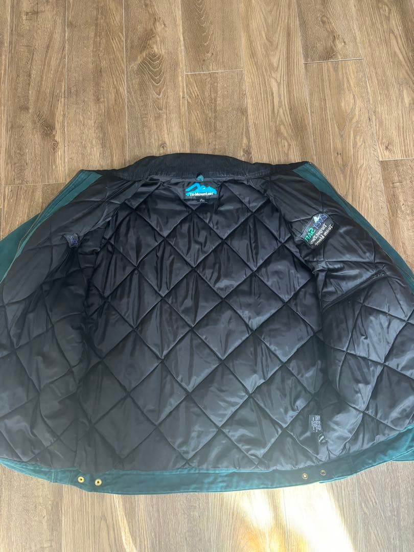 希少tri mountain トライマウンテン デトロイトジャケット　グリーン