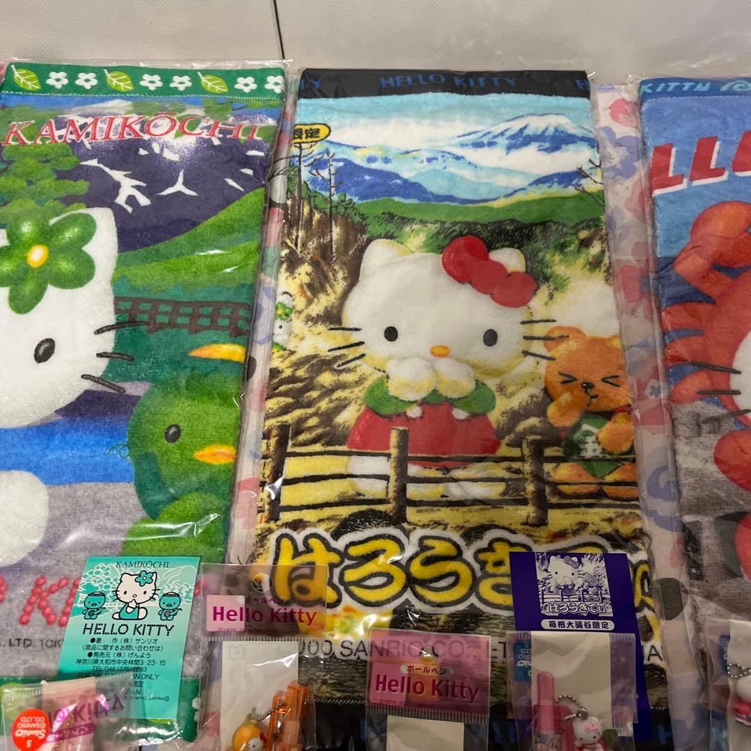 キティちゃんボールペンタオルご当地セット