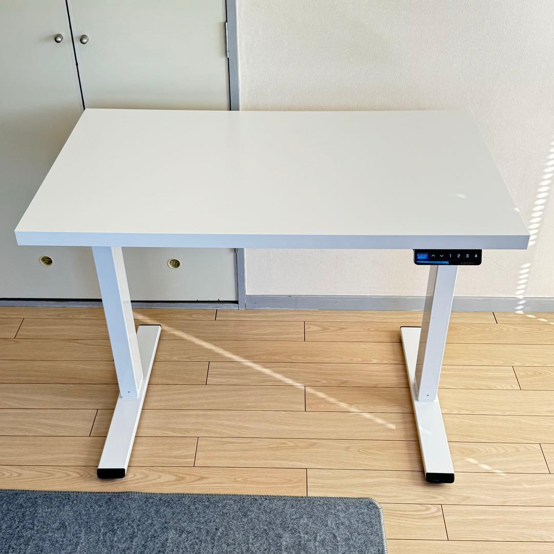 Flexispot EF1 電動昇降式デスク 天板付き ホワイト