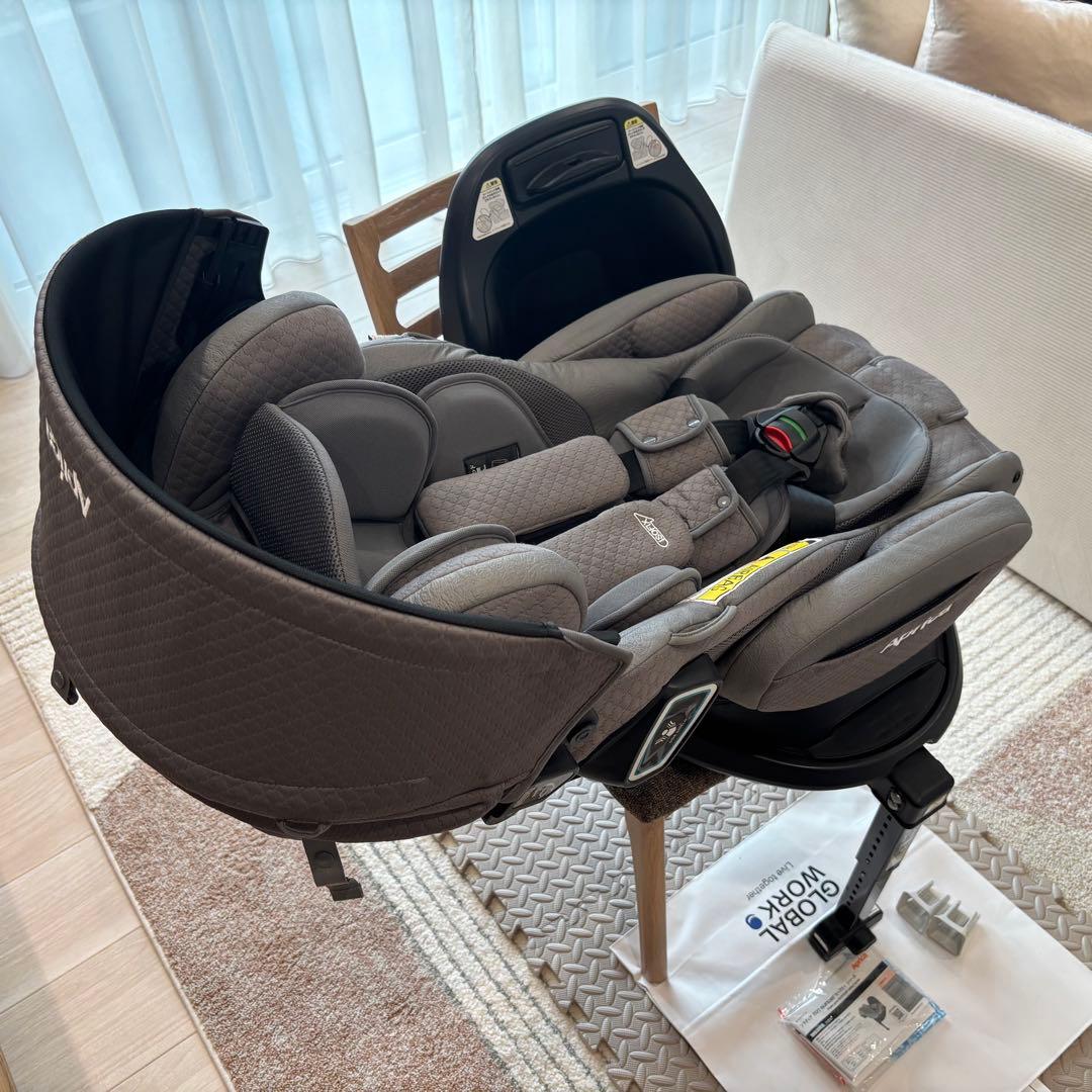 【美品】ApricaフラディアグロウISOFIX360°セーフティプレミアム